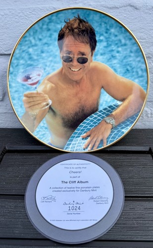 Cliff richard plate - plate, by