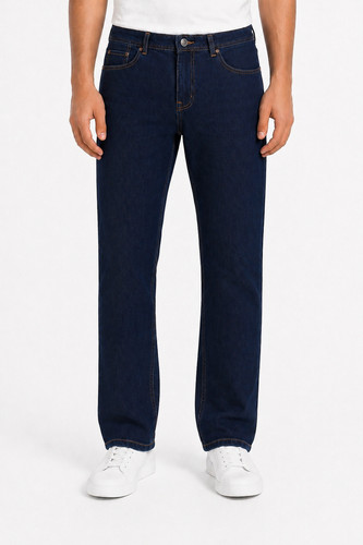 Men stretch denim jeans - stretch,