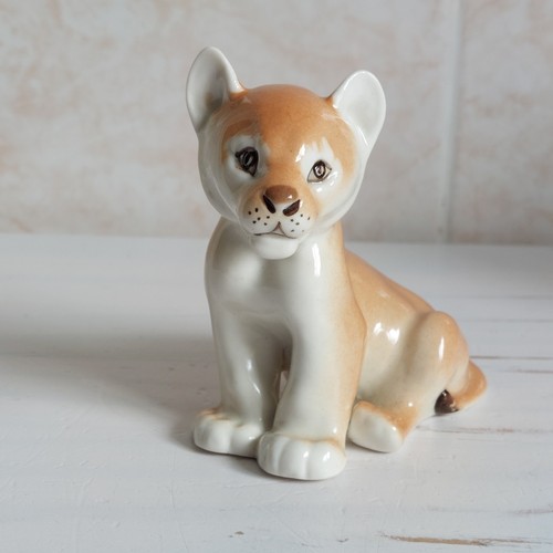 Lomonosov lfz lion cub sitting - lomonosov,