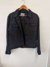 Mens Black Denim Jacket