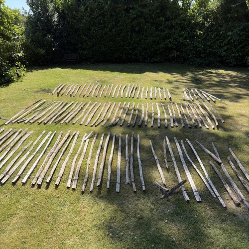 High chestnut fencing 9m - chestnut,