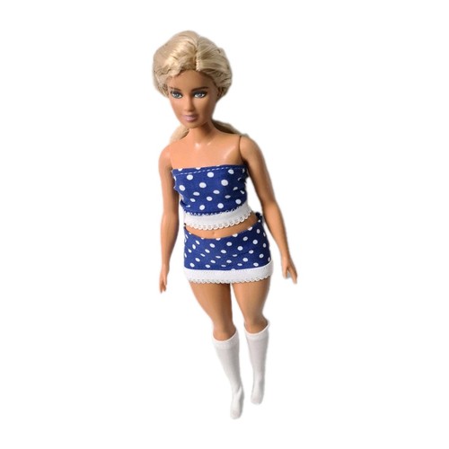 Curvy barbie doll white - curvy,