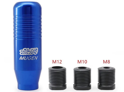 Blue mugen style gear knob - style,