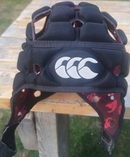 Canterbury Men's Rugby Headguard Black Ventilator Scrum Cap Medium