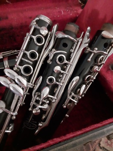 Vintage clarinet parts case - clarinet?,