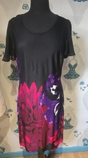 Beautiful black purple - black, chiffon