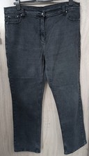 COTTON TRADERS Women's Jeans,  size 22, BLACK 