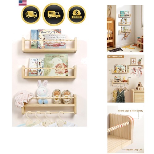 Nursery floating shelves wall - shelves,