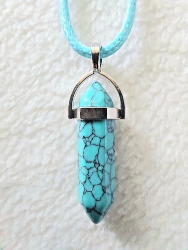 Unusual howlite style necklace - unusual,
