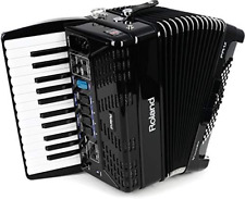 Roland FR-1X BK V Accordion 26 Piano Key Built-in Amplifier and Speaker New