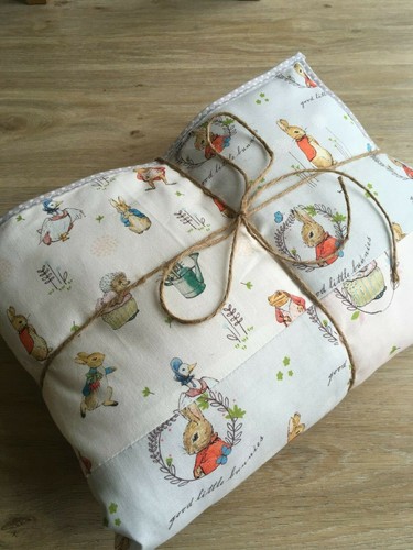 Peter rabbit patchwork quilt - patchwork,