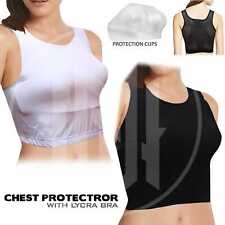 Ladies Full Chest Guard Protector Sports Bra Pads Karate,Taekwondo,Gym,Boxing