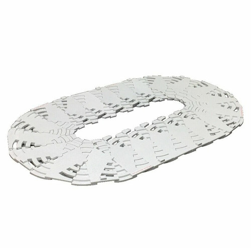 Table train oval shaped lazy - train,