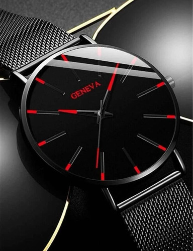 Geneva mens watches black - mens, &