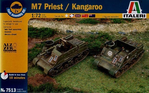 Italeri 7513 priest - 1:72, /