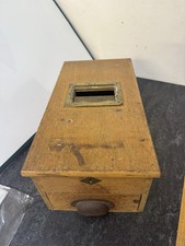 Antique Wooden Cash Register