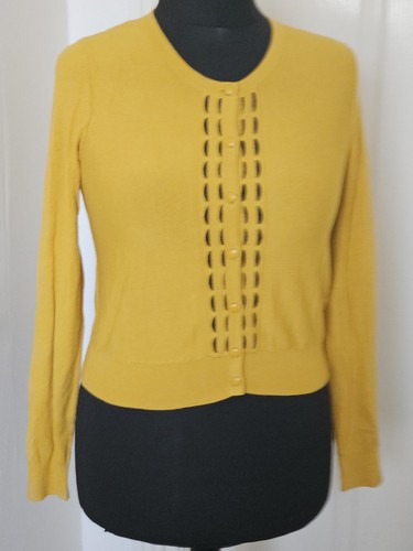 Womens cardigan mustard - womens, m