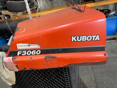 Metal rear hood bonnet - rear,