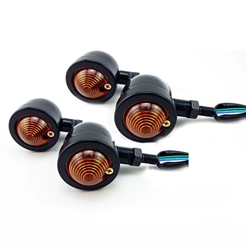 4pcs black aluminum motorcycle - 4pcs,