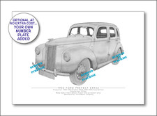 Ford Prefect E493A hand-drawn