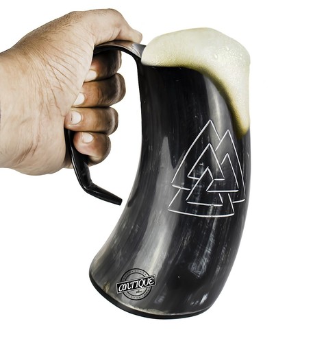 Medieval viking drinking - medieval,