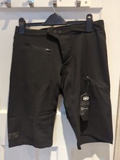 100% Ridecamp Womens Mountain Bike Gravel Touring Shorts Black With Liner £45