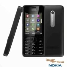 A Grade Nokia Asha 301 Black Vodafone O2 Unlcoked Sim Mobile