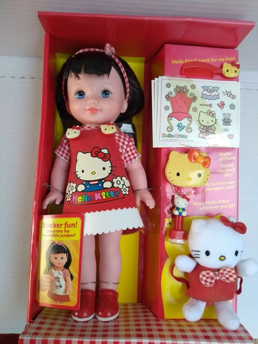 Vintage hello kitty doll - 13",