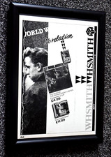 THE SMITHS band framed A4 1987