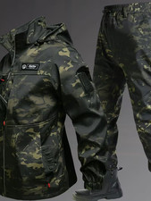 Camouflaged Jacket & Trousers