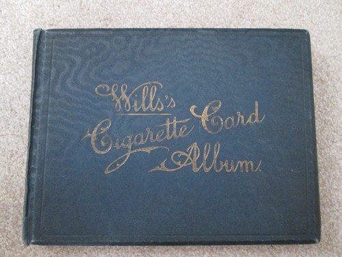 Wills cigarette card album - cigarette,