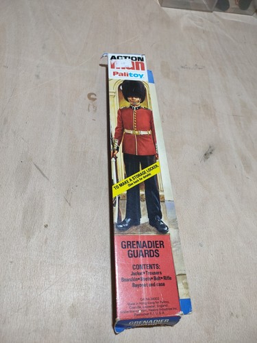Vintage action man - man, storage