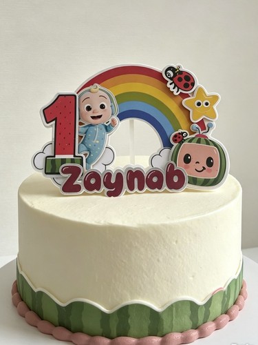 Cocomelon baby cake topper - jj,