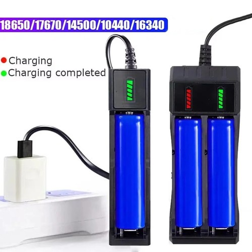 Usb battery charger 2 4 - usb, 3.7v
