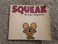 RARE Vintage Mr Men – Squeak