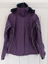SHERWOOD FOREST Waterproof Breathable Rain Coat Jacket Mac - Womens UK 12