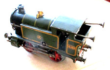 Vintage Hornby O Gauge Clockwork Green O-4-0 Tank Locomotive Engine  GWR 4560