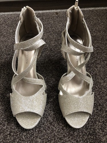 Gold high heels new - gold,