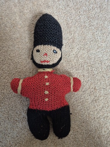 Vintage knitted royal - vintage,