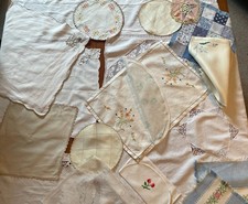 Job lot of Vintage  linen