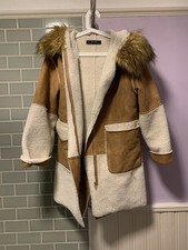 ZARA Teddy Faux Shearling &