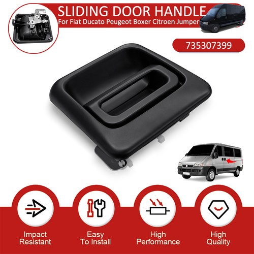 Exterior sliding door handle - door,