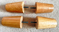 Wooden tapered feet - x,