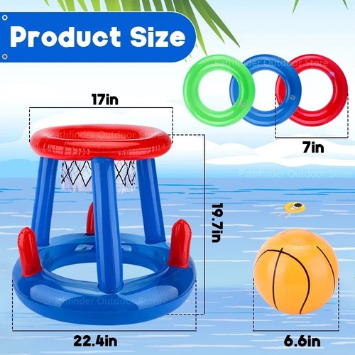 Inflatable basketball hoop - inflatable, set