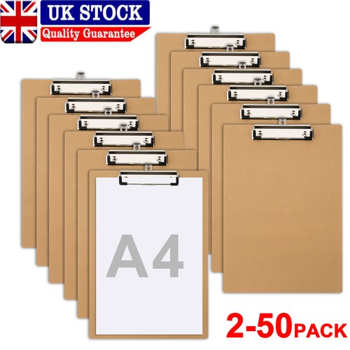 50pk clipboard brown - 2-50pk,