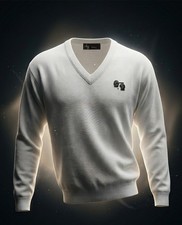 Men’s White Bowling Golf