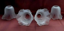 Vintage Art Deco Frosted Glass