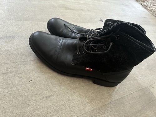 Levi men black suede - levi's,