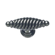 T Knob Pewter Twist Kitchen