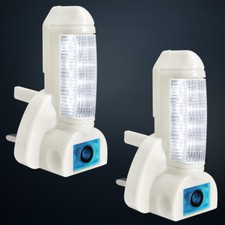 2 x Automatic LED Rocket Night